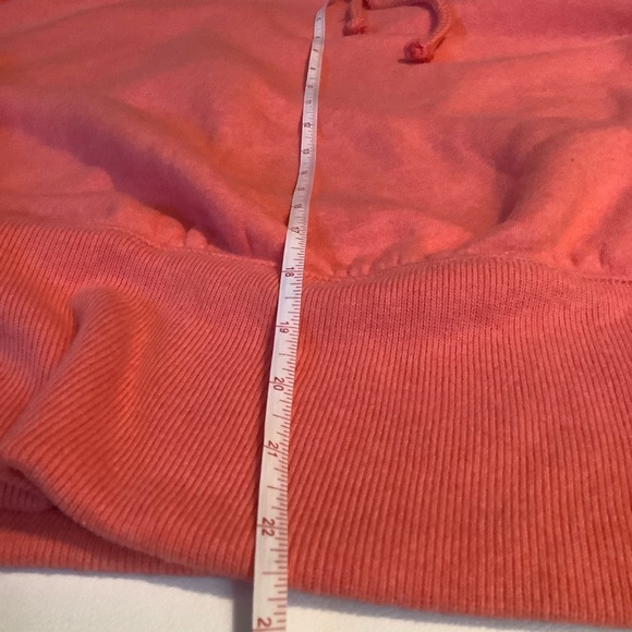 Old Navy Salmon Coral Crop Hoodie Plus Size 2X - Picture 3 of 8